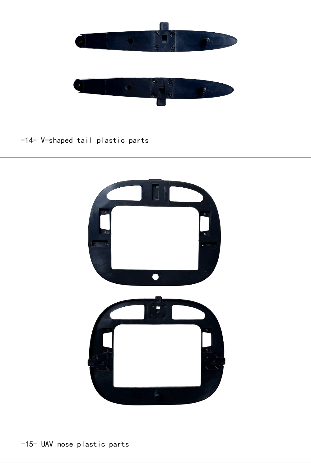 Makeflyeasy Hero Monitoring Aerial Survey Carrier KIT (EPO, EVA, Carbon Tubes, Connectors) Accessories